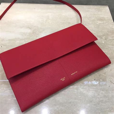 celine clutch pouch.